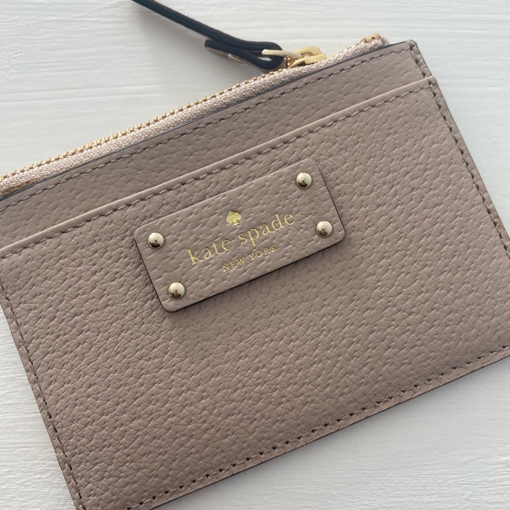 BRAND NEW WITH TAG Kate Spade Zipper Slim Card Holder